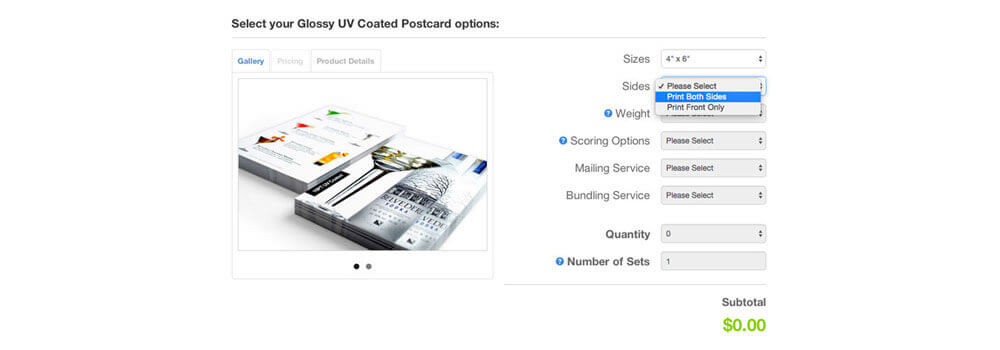 Easy to Choose Your Product Options We understand that finding the right product and finish can be a daunting task so we’ve redesigned our product listings on our new web site to make the process simple and straightforward. The new product selectors were built to simplify the ordering process and reduce the possibility of selecting the woking features and finishes.
