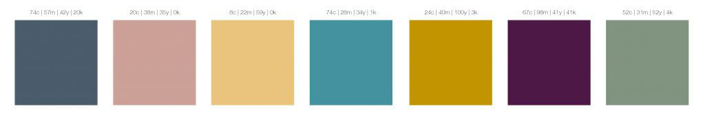 Trendy Pantone Colors to Incorporate in Your Next Print Design. Popular Pantone colors for your next design project.