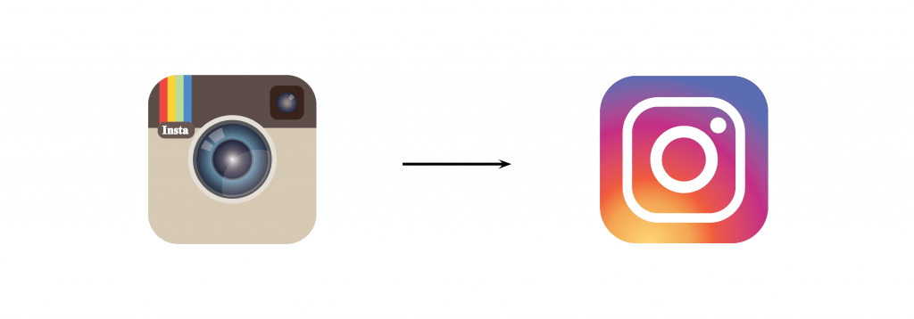 Instagram's Rebranded Icon Instagram's Rebranded Icon to include negative space.