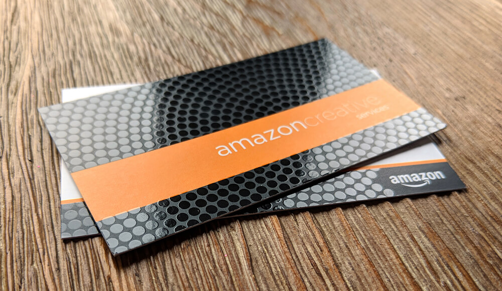 Spot UV Business Card With Spot UV, you can enhance the business card design by applying the shiny coating to an image, logo, or patterns.