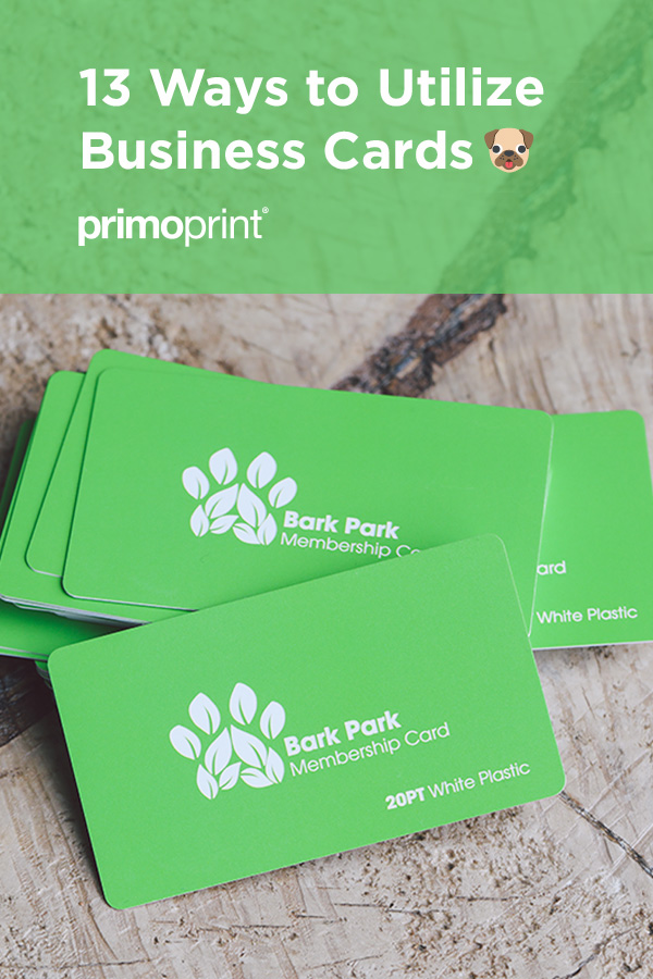 13 Creative and Unique Ways to use Business Cards We list fun and creative ways on how you can utilize custom business cards.