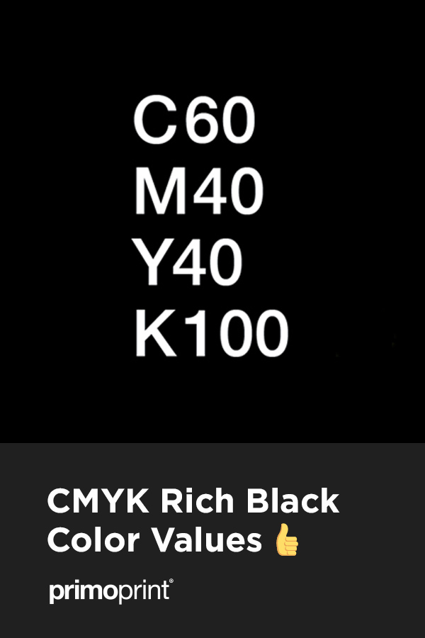 What is CMYK Rich Black Builds Printing a true or rich black can be tricky, so we’re breaking down CMYK color configurations.