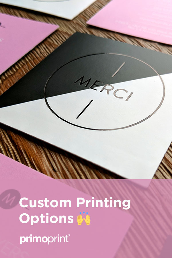 Custom Printing: Find What You're Looking For If you need to order a product not readily available on our site, fill out our custom orders form and if it’s a project we’re able to print, we’ll follow back with a custom print quote.