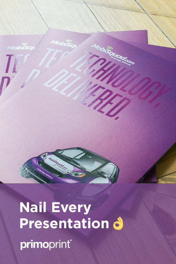 Elevate Your Brand with Custom Presentation Folders Handing a potential client your presentation folder leaves a lasting impression.