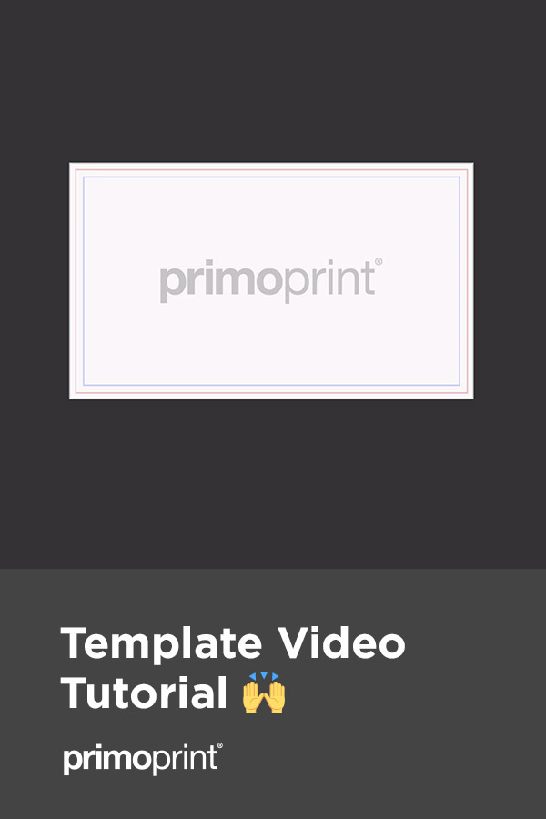 Primoprint Template Tutorial Learn how to use our print tutorials and the importance of bleed, live, and trim.