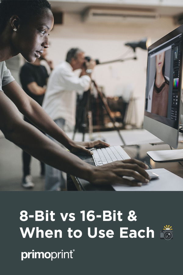 8 Bit Vs 18 Bit Images We discuss the difference between 8-bit and 16-bit images and which is best for your print project.
