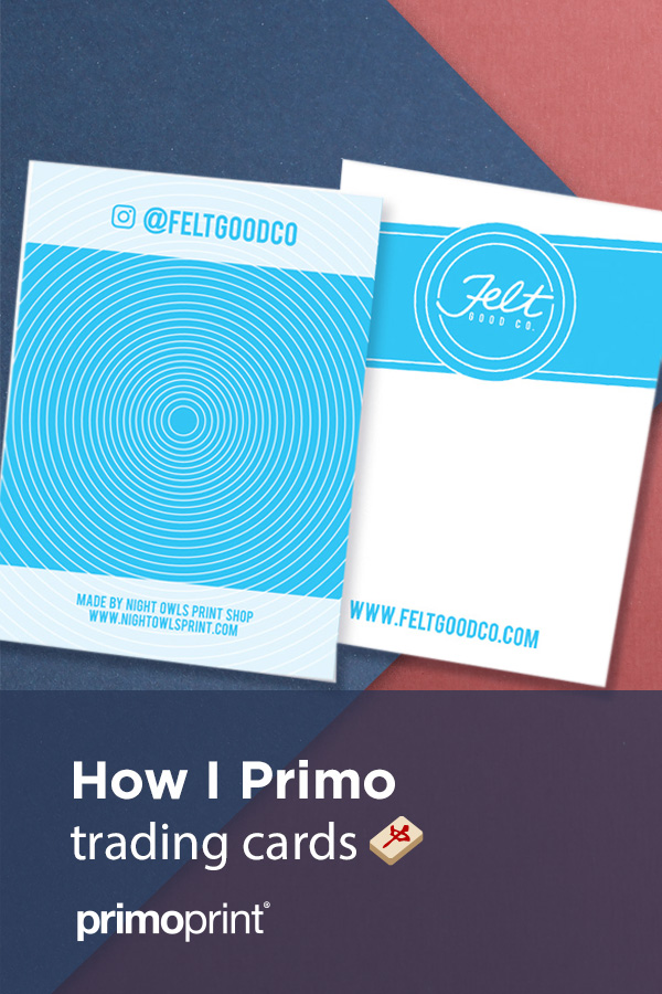 How I Primo: Custom Business Cards Each month we will be focusing on a specific category or demographic that helps people think outside the box and how they can use Primoprint for all sorts of things.