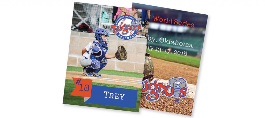 Custom Baseball Trading Card Custom baseball cards create a keepsake of the season they spent playing with their fellow teammates.
