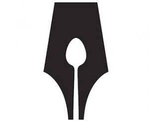 The Guild of Food Writers Another full use of positive and negative space for this creative logo design.