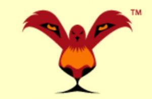 Lion Bird Logo The logo simultaneously transmits the singular image of a lion and a bird.