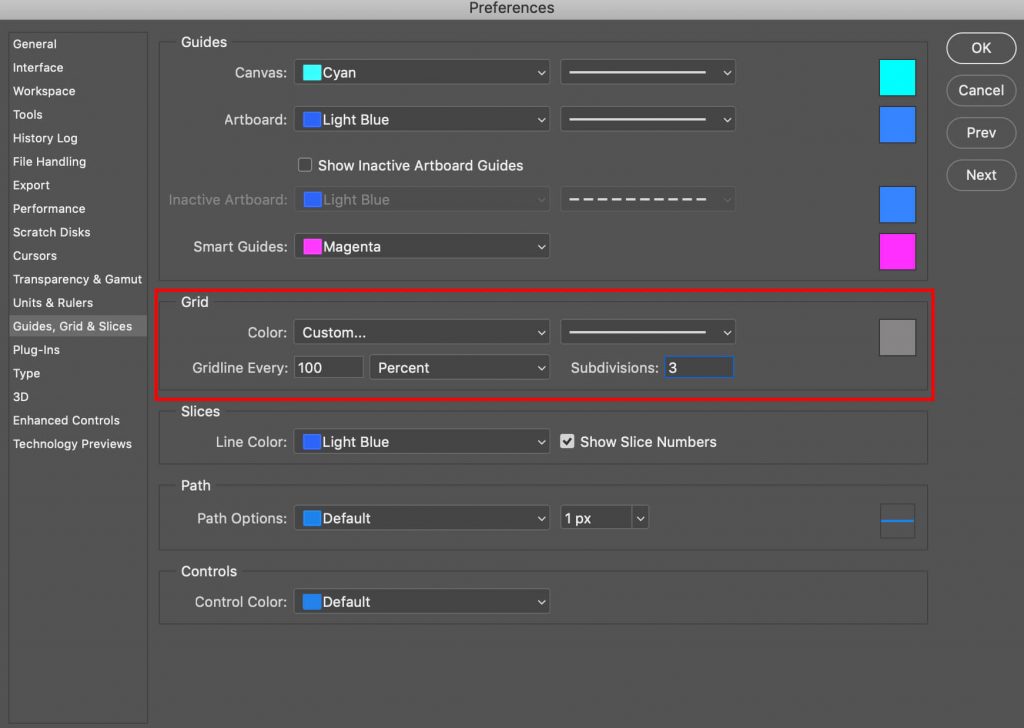 Creating Rule of Third Gridline We'll walk you through step-by-step for creating a rule of thirds gridline in Photoshop.