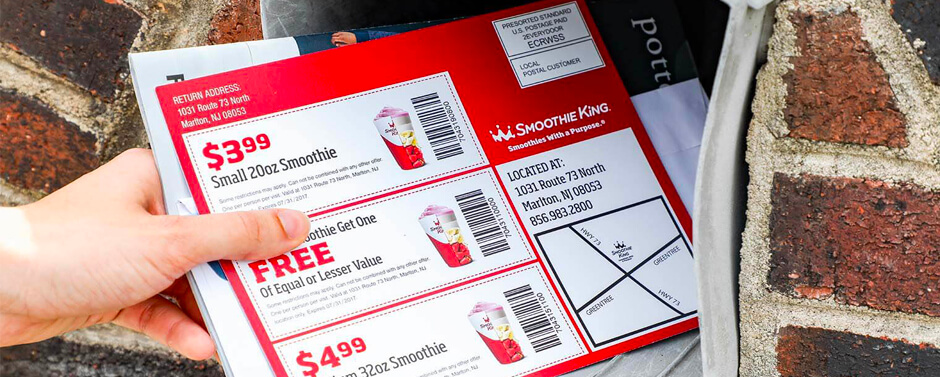 EDDM® for Restaurants Reach new customers with EDDM® postcards