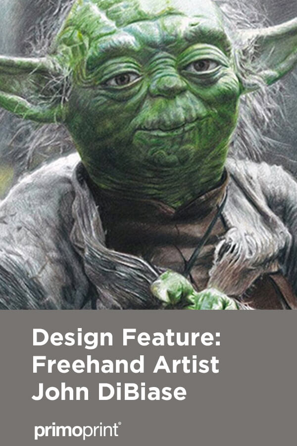 Client Feature: Freehand Artist John DiBiase We love highlighting our customers! We talked with John DiBiase, an exceptional freehand artist, to learn about his artwork, inspiration, trading cards, and more.