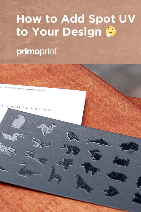How to Add Spot UV to Your Design Find out how to add Spot UV to your design by using Adobe InDesign, Adobe Illustrator, and Adobe Photoshop.
