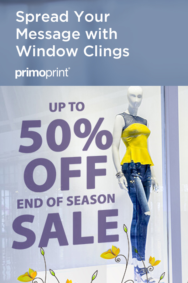 5 Podcasts for Entrepreneurs and Creatives Custom window clings can help get the word out about your business in a memorable way. use them to help customers with social distancing or promote a business.