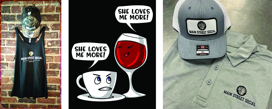 Main Street Social - wine and clothing