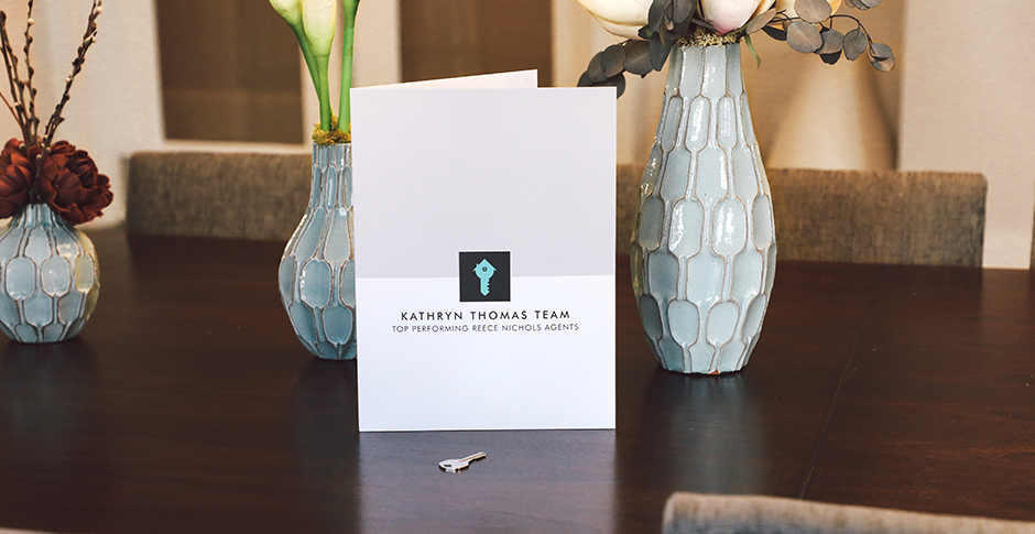 Presentation folder Printed Real Estate Agent Presentation Folder