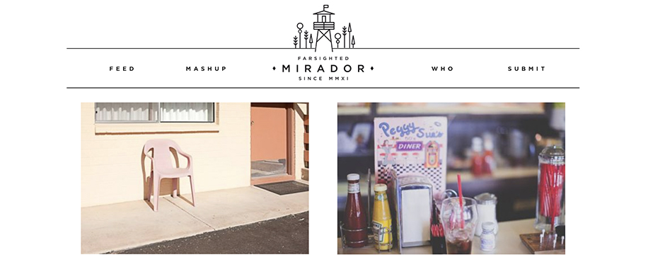Mirador graphic design inspiration.